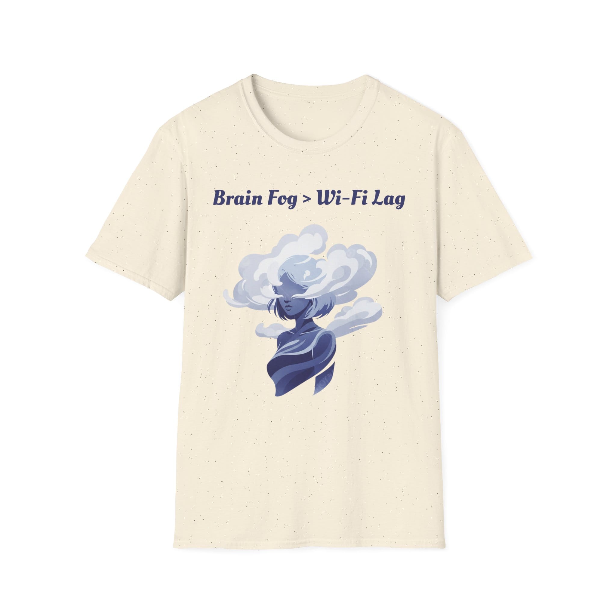 Natural Brain Fog Greater than Wi-Fi Lag Short Sleeve Tee