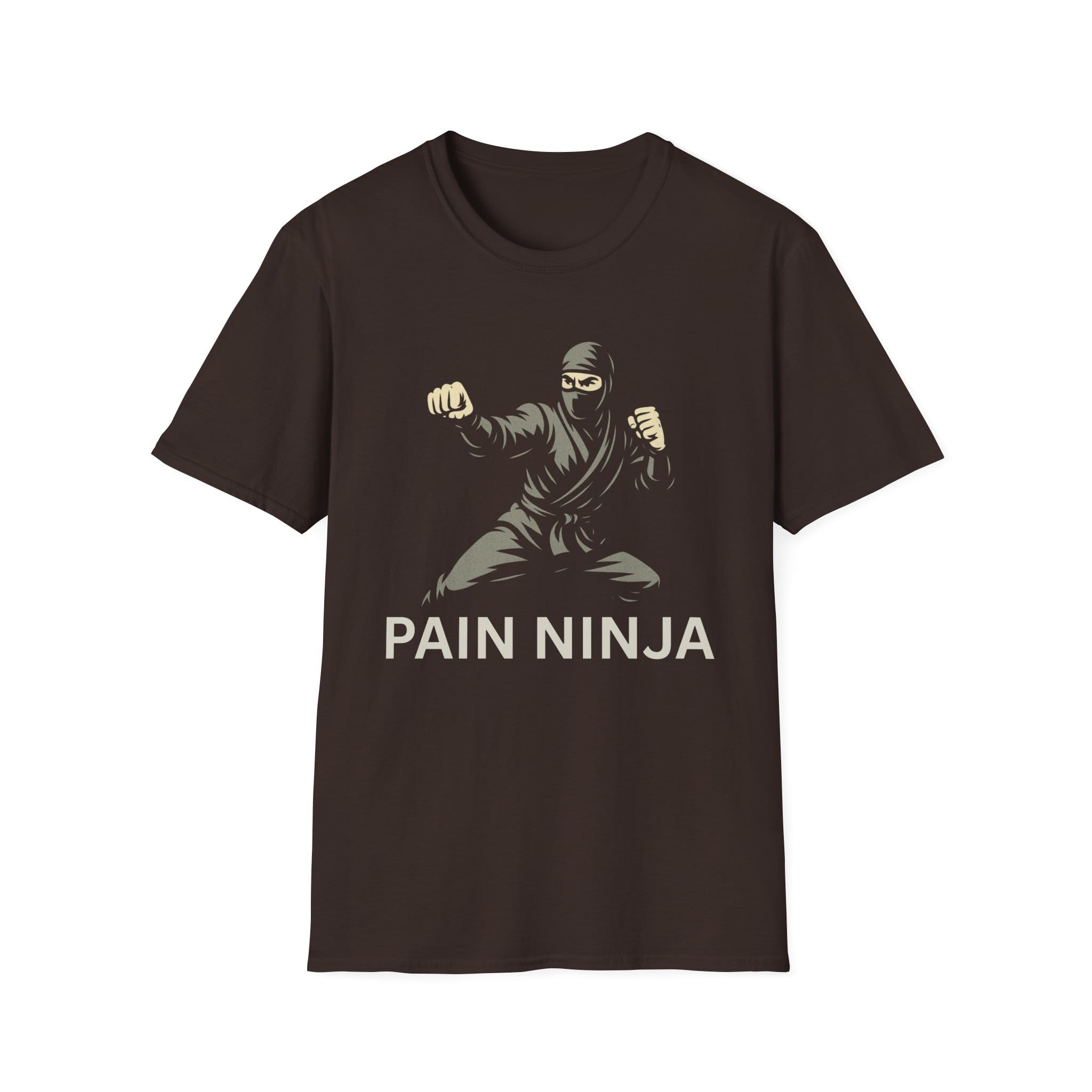 Dark Chocolate Short Sleeve Tee Pain Ninja Fists