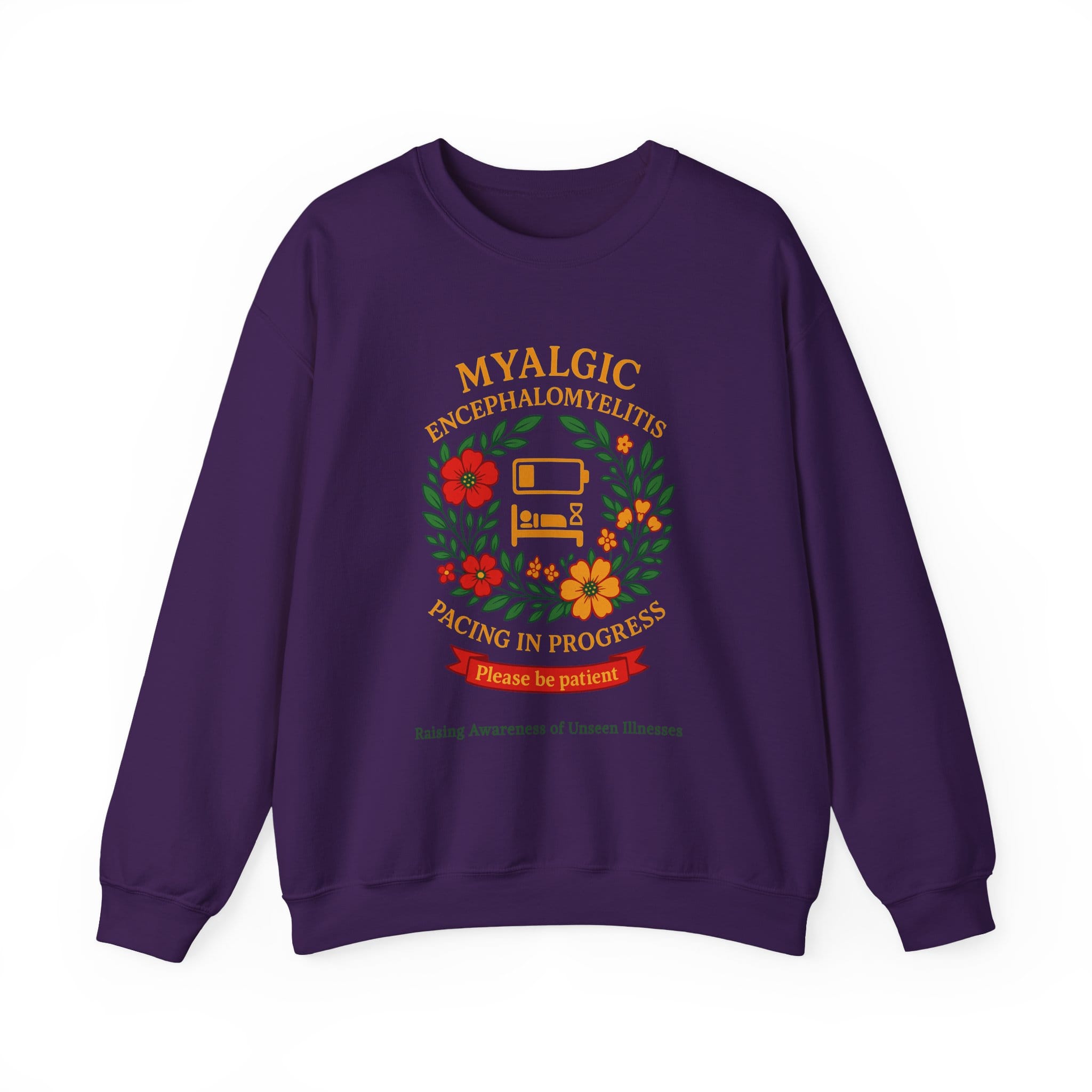 Purple Sweatshirt M.E.