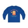 Royal Blue Long Sleeve Tee Low Power Mode Battery