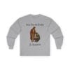 Sport Gray Long Sleeve Tee Jesus Saw the Broken Woman