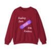 Cardinal Red Sweatshirt Healing Kindness Bandaid