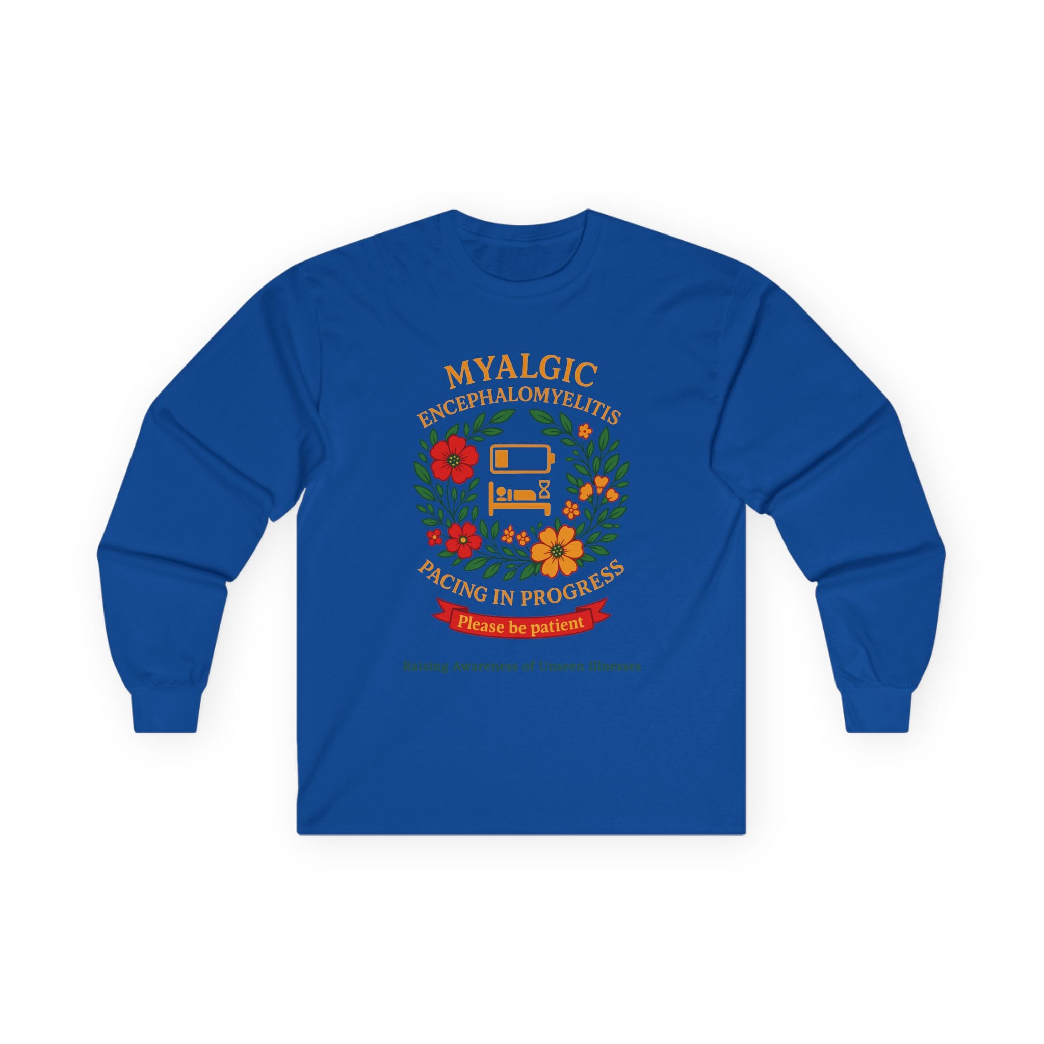 Royal Blue Long Sleeve Tee M.E.