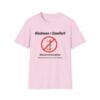 Light Pink Short Sleeve Tee Kindness=Comfort No Pills