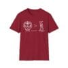Cardinal Red Short Sleeve Tee Faith > Fatigue