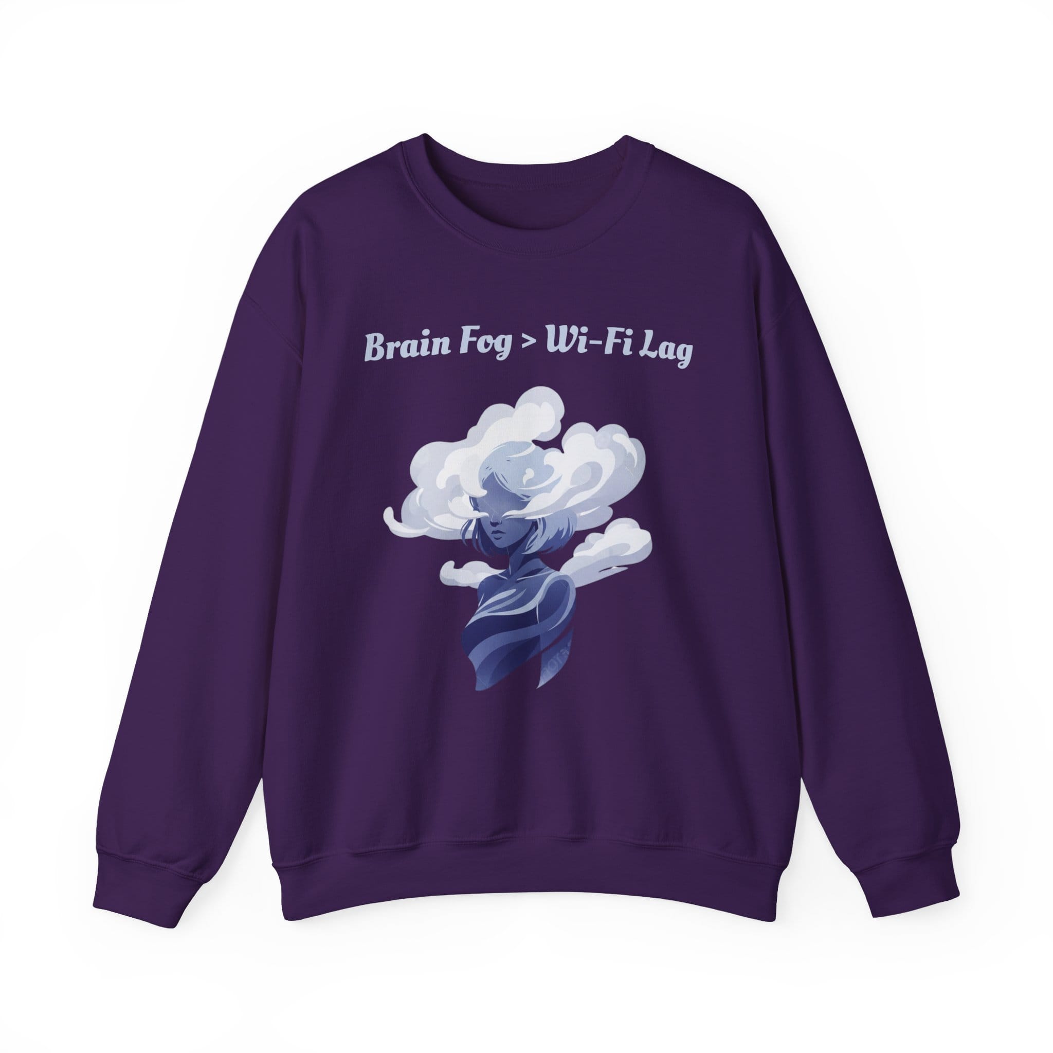 Purple Sweatshirt Brain Fog > WiFi Lag