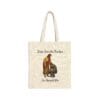 Natural Canvas Tote Jesus Saw the Broken Man