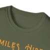 Military Green Short Sleeve Tee Smiles Hide Struggles