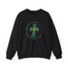 Black Sweatshirt Faith over Fatigue Cross