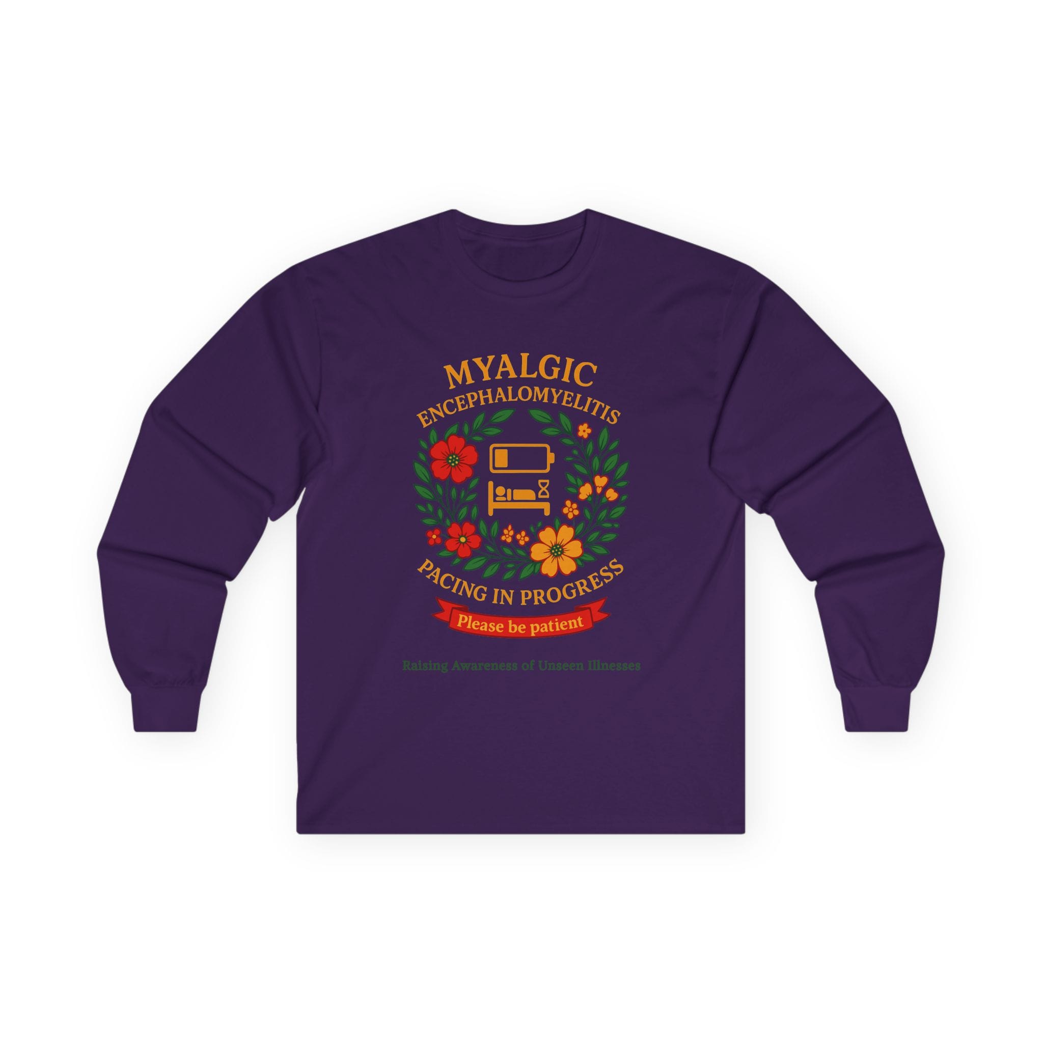 Purple Long Sleeve Tee M.E.