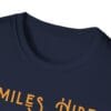 Navy Blue Short Sleeve Tee Smiles Hide Struggles