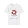 White Short Sleeve Tee Patience & Kindness Lifeline