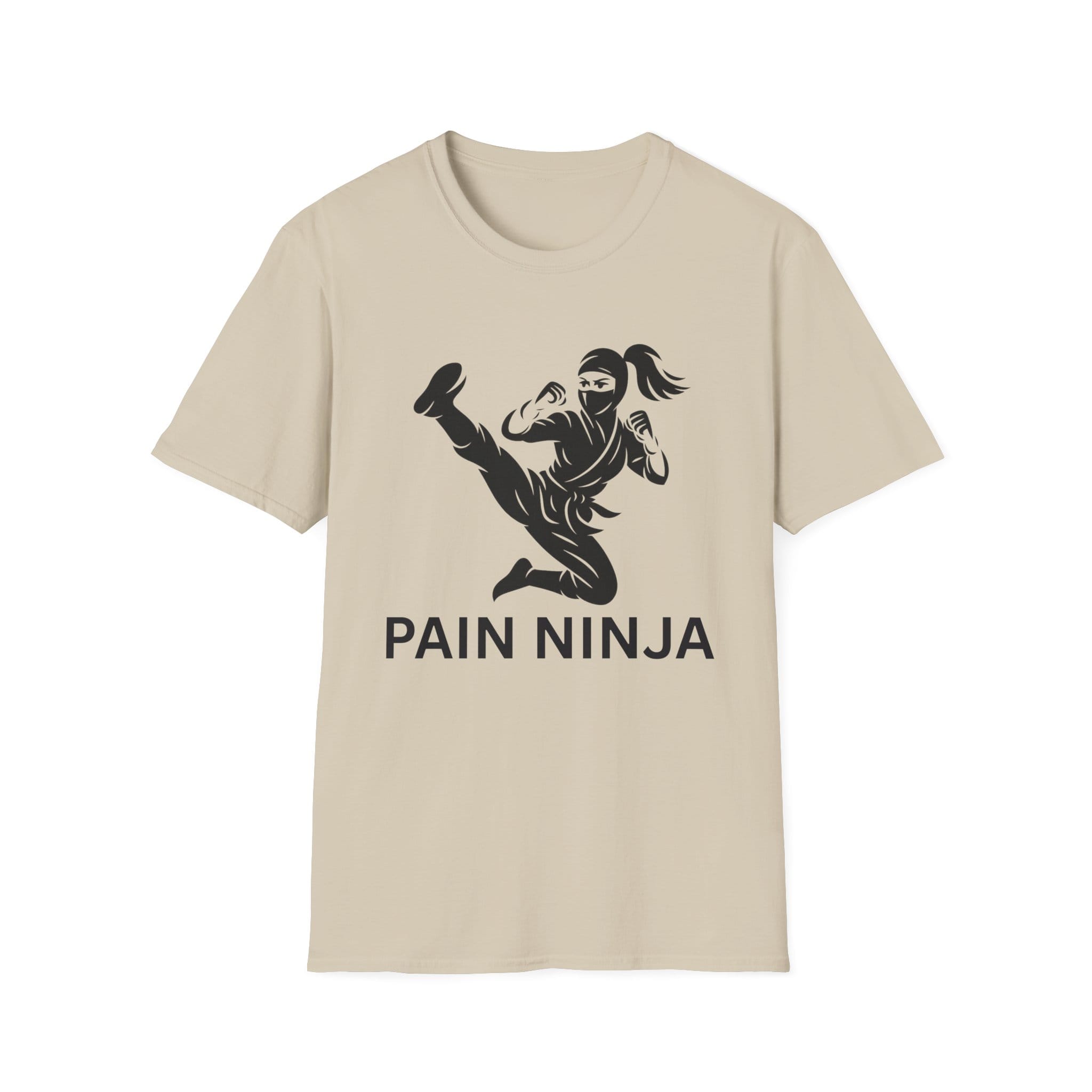 Sand Short Sleeve Tee Pain Ninja Kick Woman