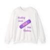 White Sweatshirt Healing Kindness Bandaid