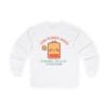 White Long Sleeve Tee Low Power Mode Battery