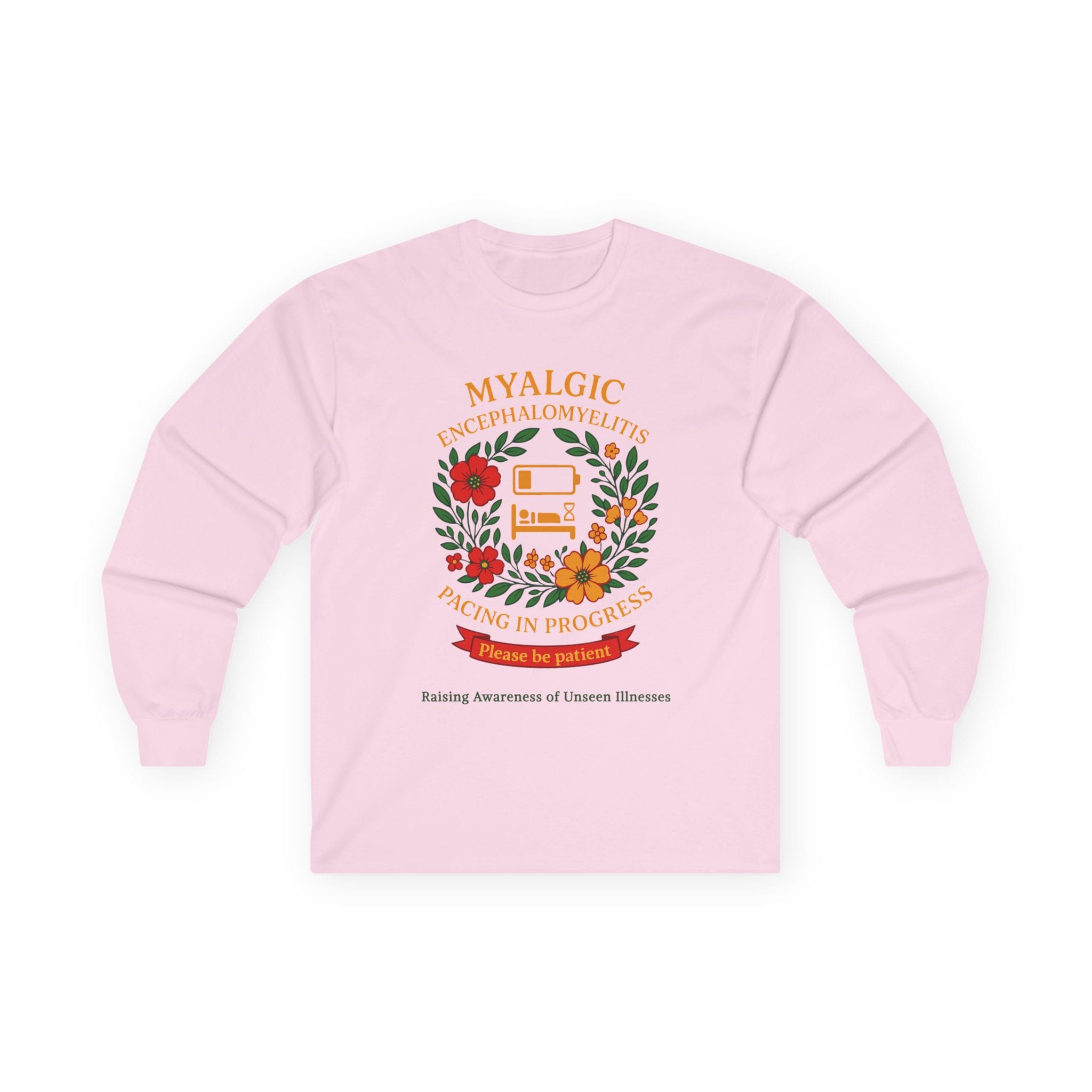 Light Pink Long Sleeve Tee M.E.