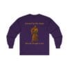 Purple Long Sleeve Tee Carried by His Grace