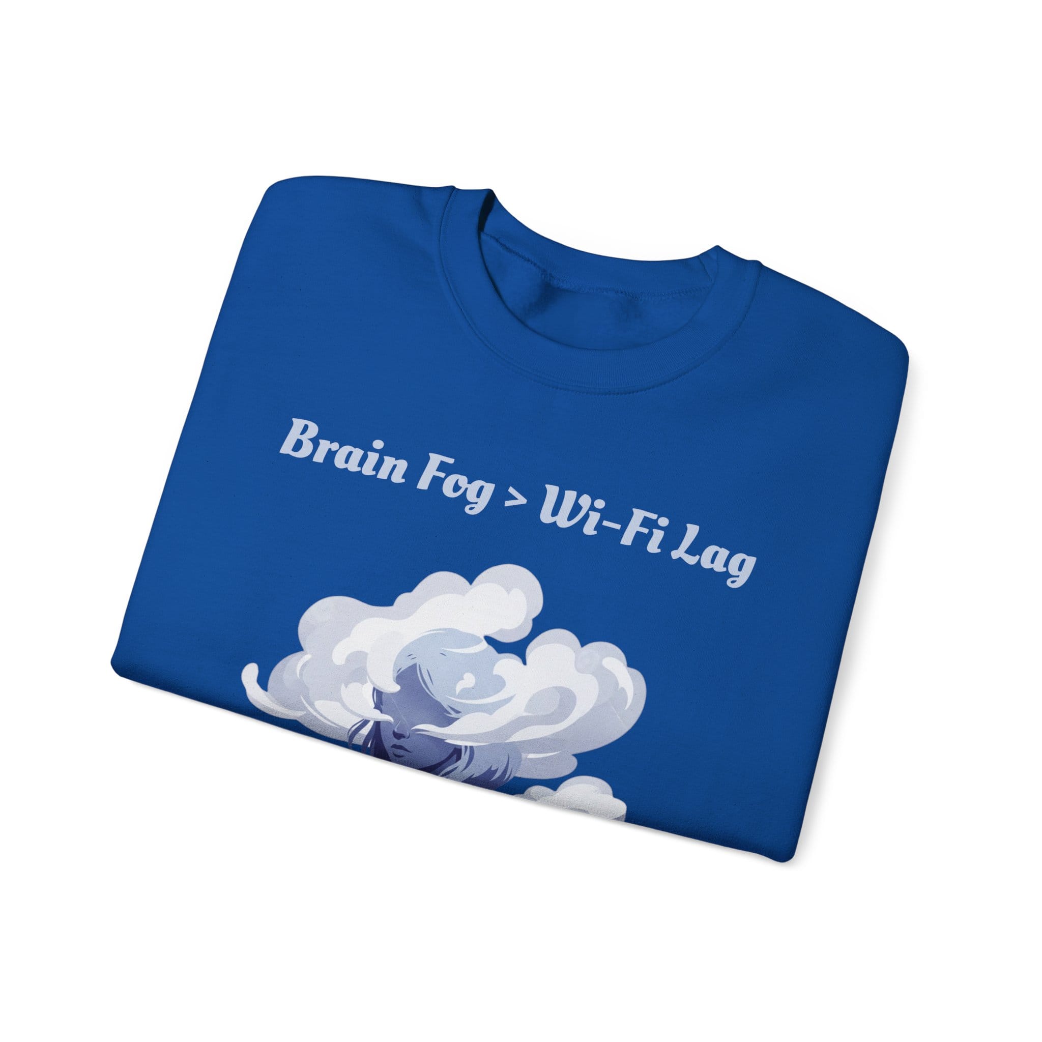 Royal Blue Sweatshirt Brain Fog > WiFi Lag