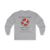 Sport Gray Long Sleeve Tee Patience & Kindness Lifeline