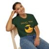 Forest Green Short Sleeve Tee Smiles Hide Struggles