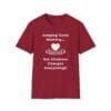 Cardinal Red Short Sleeve Tee Kindness Changes Everything