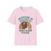 Light Pink Short Sleeve Tee Quiet & Dim Migraine