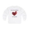 15185849521816120231_2048.jpeg White Long Sleeve Tee Jesus Saw the Broken Hearted