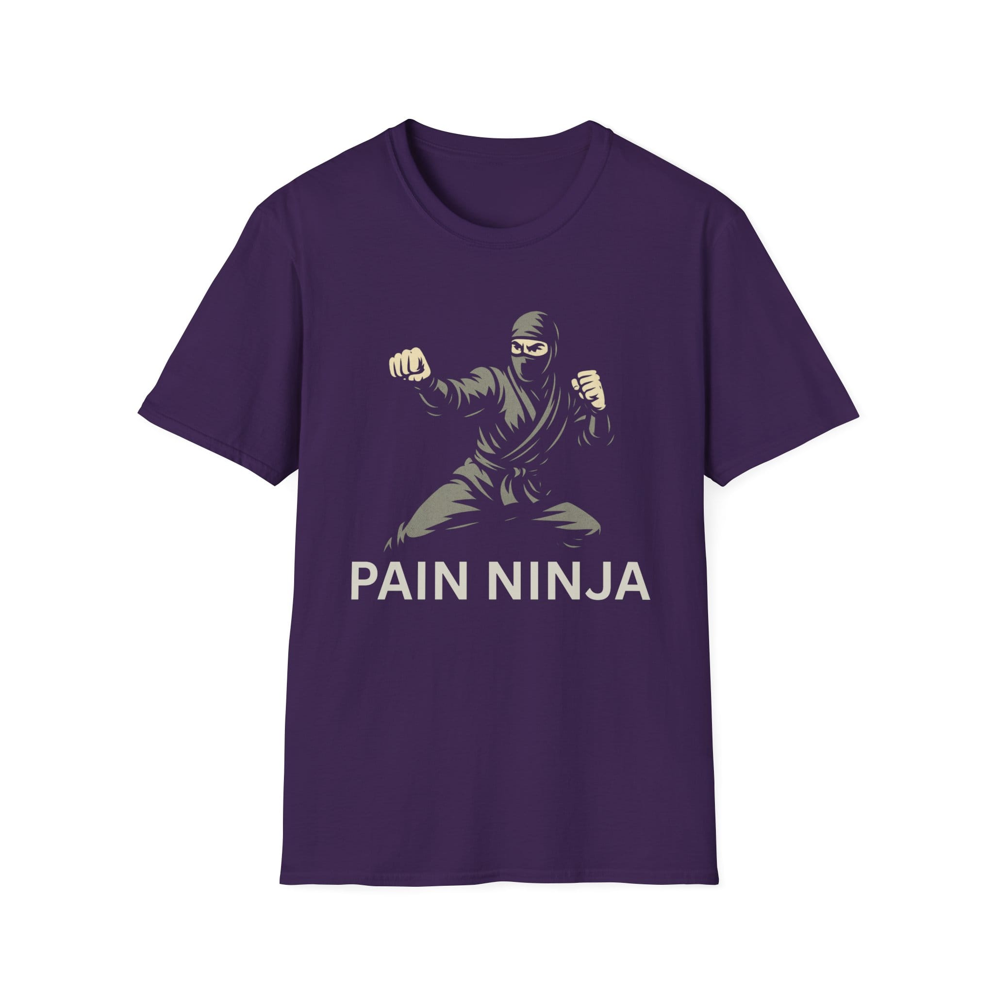 Purple Short Sleeve Tee Pain Ninja Fists