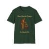 Forest Green Short Sleeve Tee Jesus Saw the Broken Woman