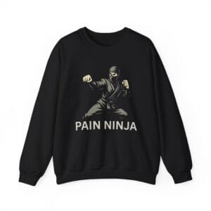 Black Sweatshirt Pain Ninja Fists
