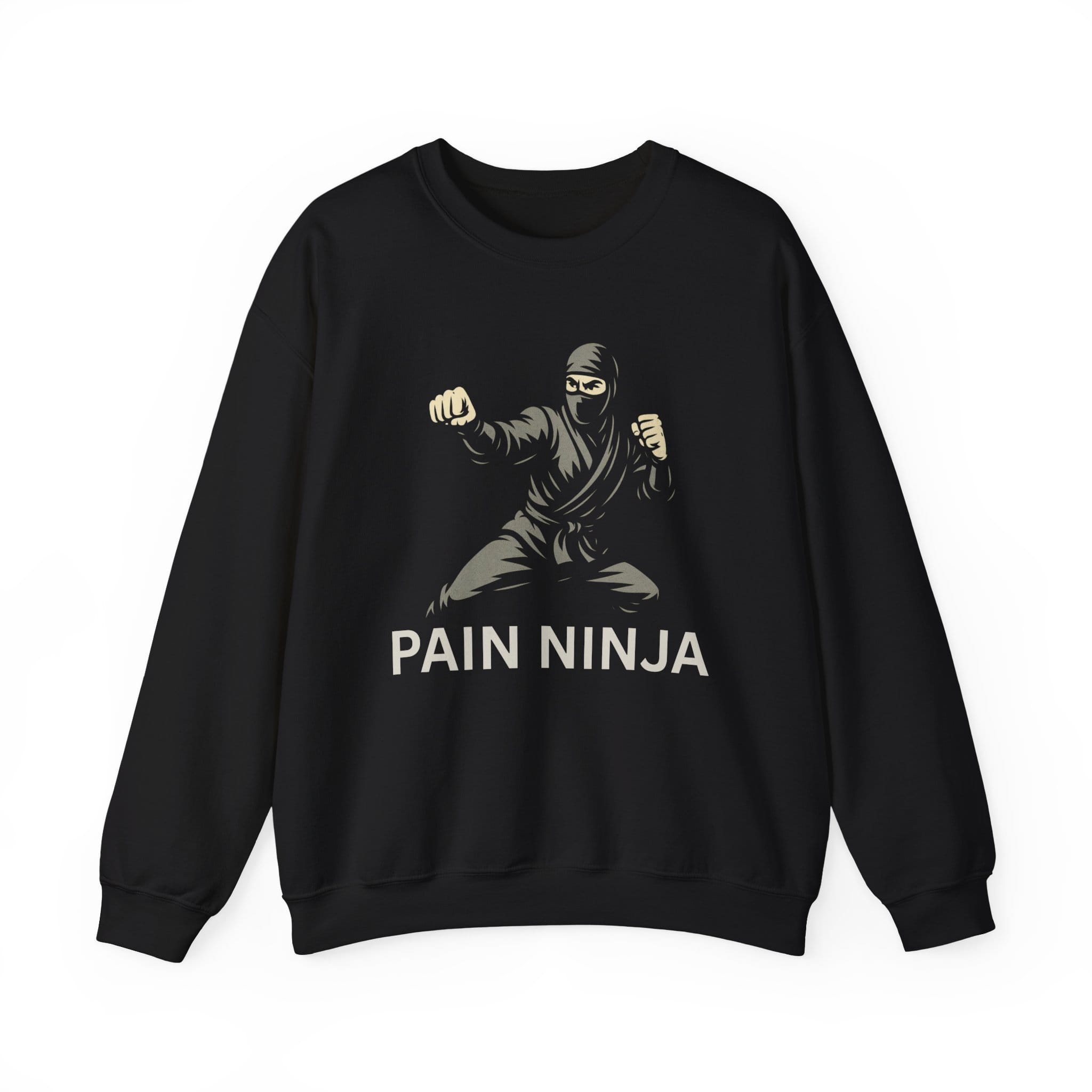 Black Sweatshirt Pain Ninja Fists