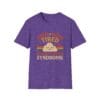 Heather Purple Short Sleeve Tee Tired of Being Tired