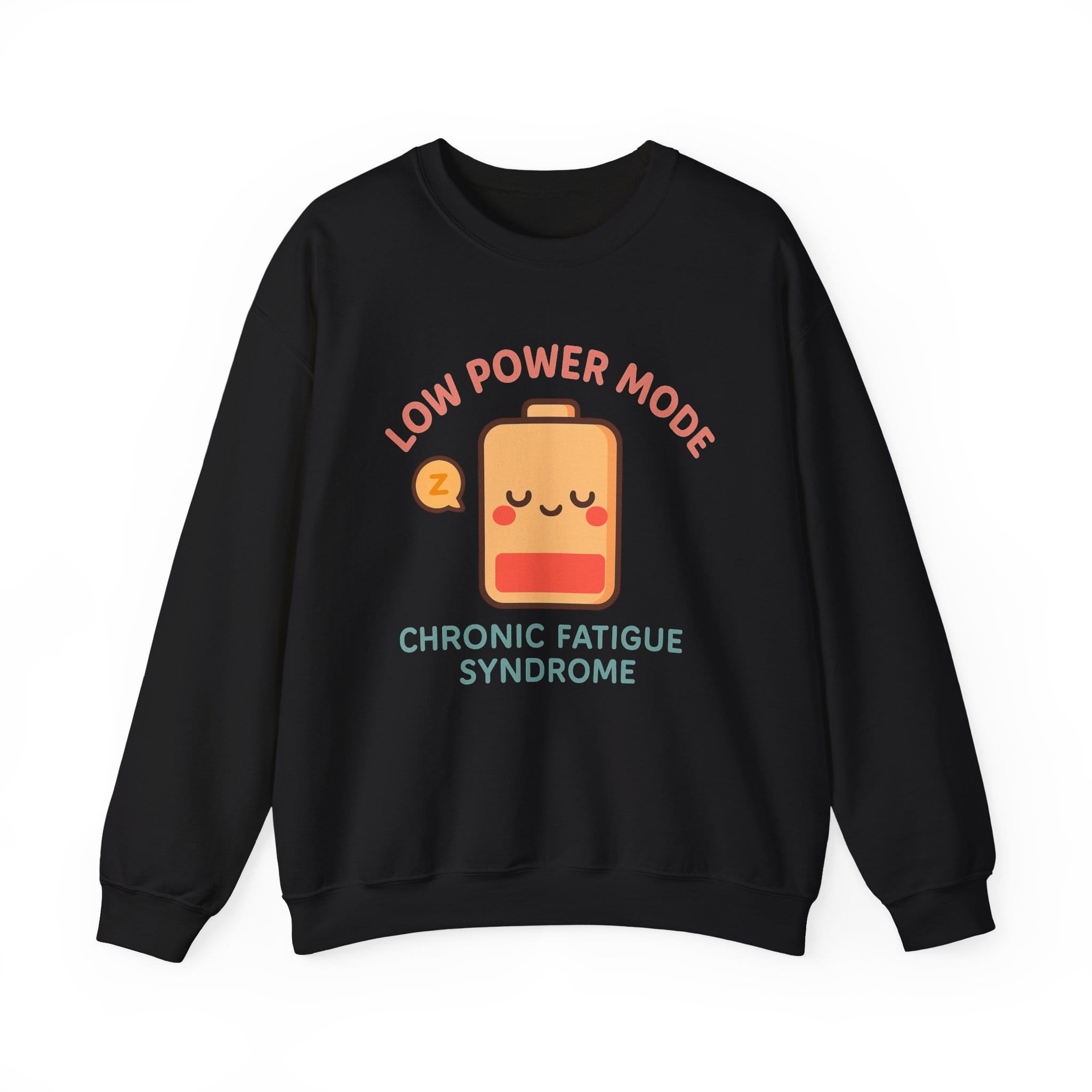 Black Sweatshirt Low Power Mode Battery