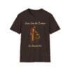 Dark Chocolate Short Sleeve Tee Jesus Saw the Broken Woman