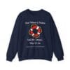 Navy Blue Sweatshirt Patience & Kindness Lifeline