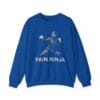 Royal Blue Sweatshirt Pain Ninja Fists