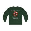 Forest Green Long Sleeve Tee Patience & Kindness Lifeline