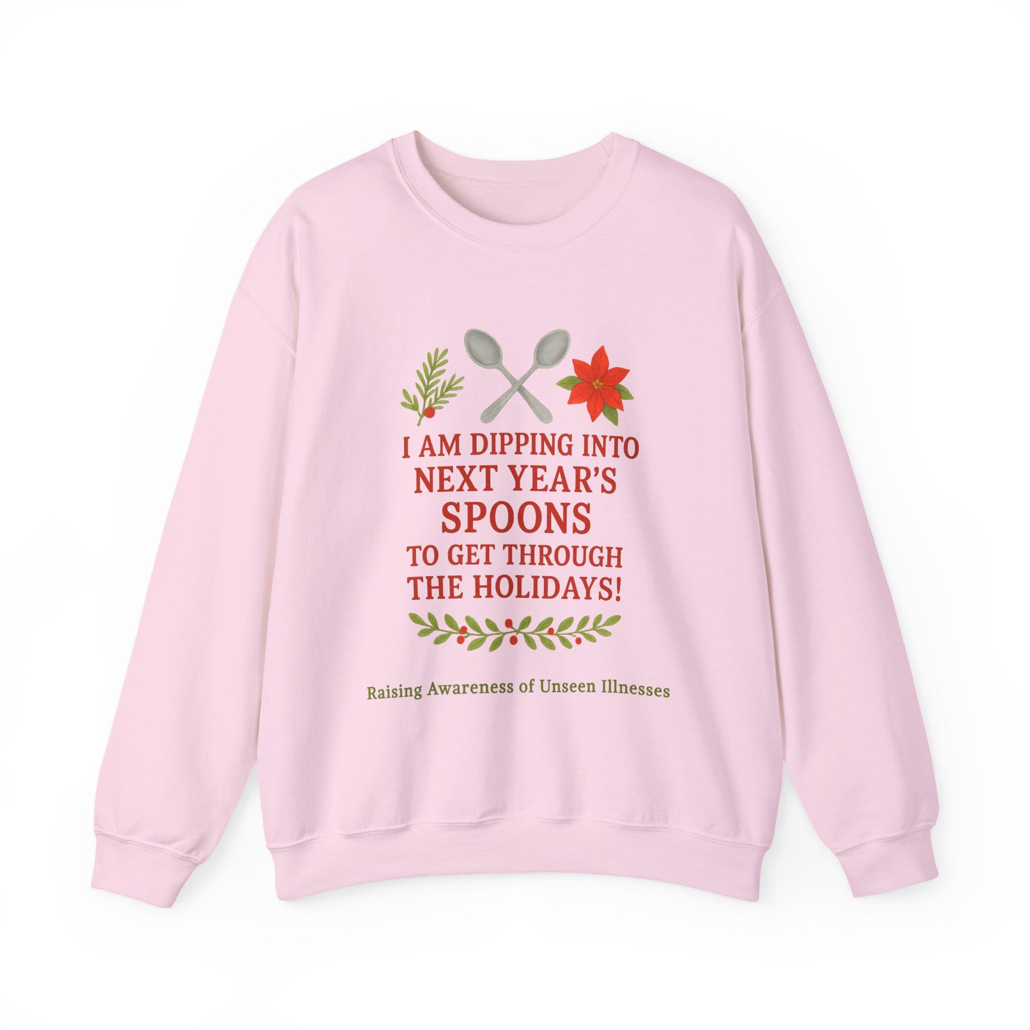 Light Pink Sweatshirt Dipping into Next Year's Spoons