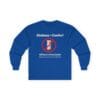 Royal Blue Long Sleeve Tee Kindness=Comfort No Pills