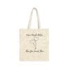 Natural Canvas Tote Leave People Better