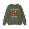Military Green Sweatshirt Patience & Kindness Lifeline