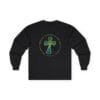 Black Long Sleeve Tee Faith over Fatigue Cross