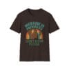 Dark Chocolate Short Sleeve Tee Quiet & Dim Migraine
