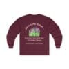 Maroon Jesus is My Refuge Long Sleeve Tee