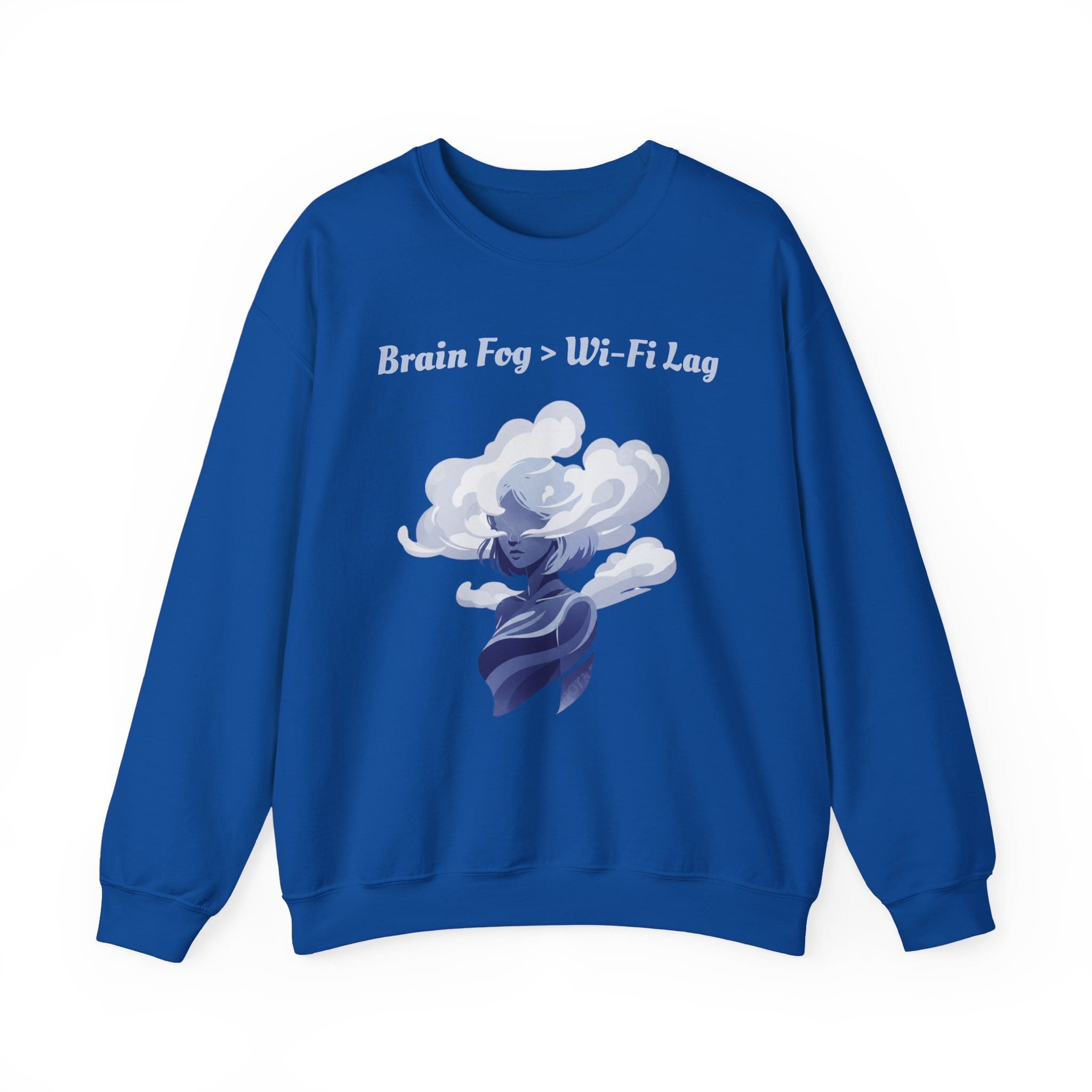 Royal Blue Sweatshirt Brain Fog > WiFi Lag