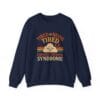 Navy Blue Sweatshirt Tired of Being Tired