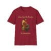 Cardinal Red Short Sleeve Tee Jesus Saw the Broken Man