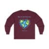 Maroon Long Sleeve Tee What the World Needs