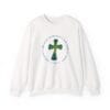 White Sweatshirt Faith over Fatigue Cross