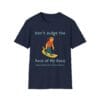 Navy Blue Short Sleeve Tee Pace of my Race Man